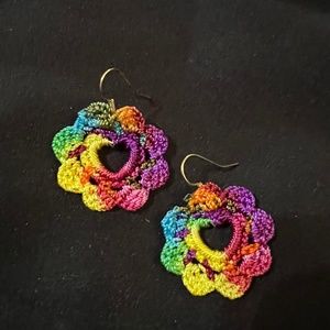 Crocheted Earrings (handmade)